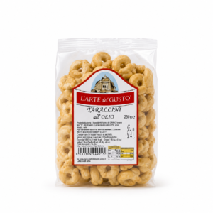 Tarallini all'olio - salt kjeks 250 gr