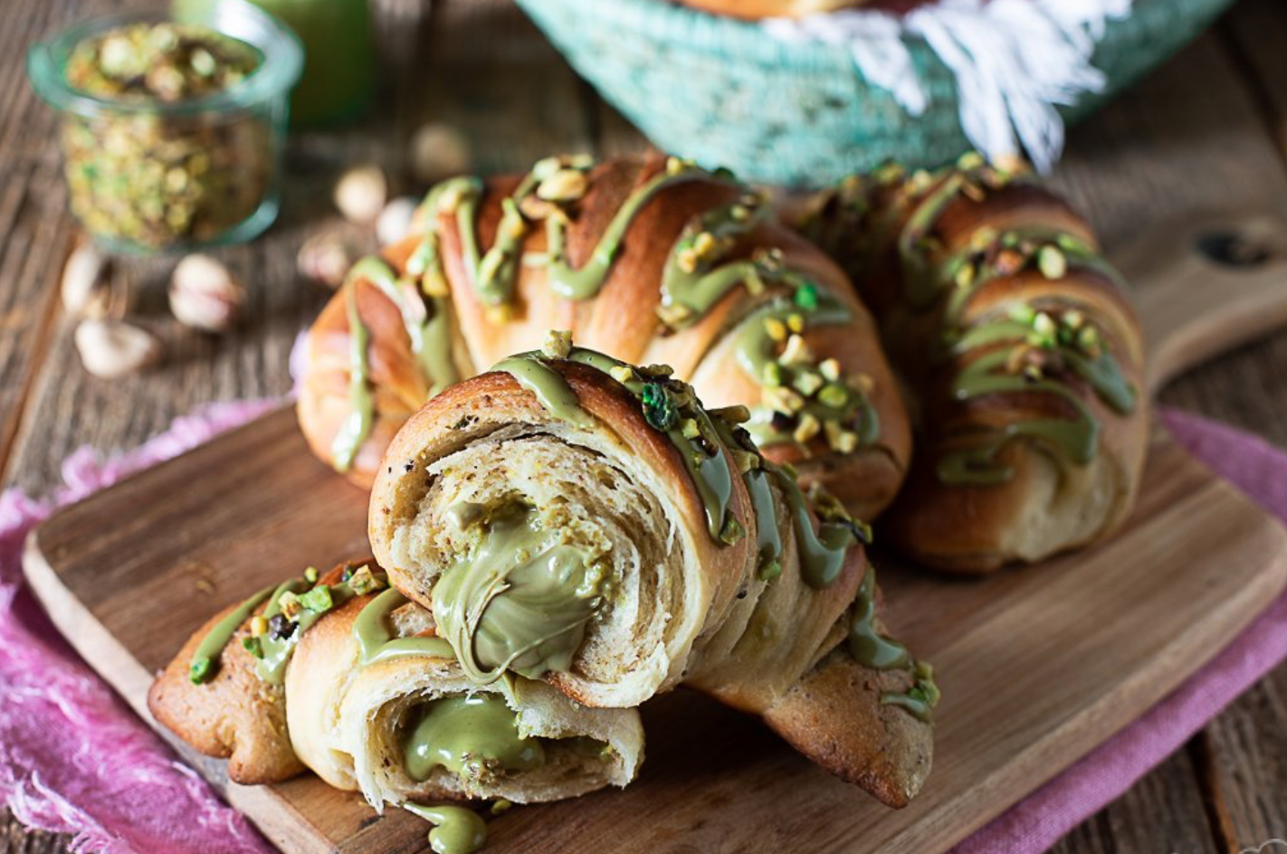 Pistasjkrem 190 gr - Klassisk fra Sicilia (30 % pistasjnøtter) - Bilde 3